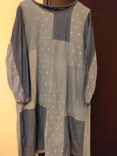 drug stores デニム風ワンピ