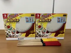 太鼓の達人 専用コントローラー 太鼓とバチ 2台セット