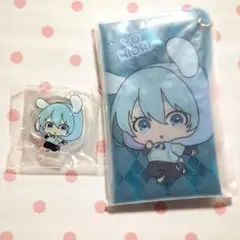 ブルーロック　氷織羊　2点セット　ミニアクリルプレート　クリアポーチ