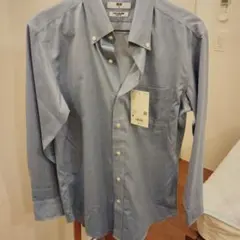 ユニクロ　スーパーノンアイロンスリムフィットシャツ　メンズM新品