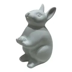 うさぎ 置物 陶器 ウサギ 兎 白兎 昭和レトロ ヴィンテージ ビンテージ