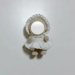 ミニチュアドール　タッチサイズ　赤ちゃん　着せ替え　ハンドメイド　ひつじ