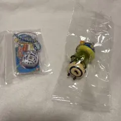 たまごっち ミニチュア キーホルダー ガチャ 2種セット おやじっち
