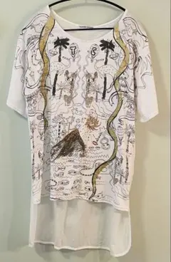 TSUMORI CHISATO エジプトシリーズ　半袖 Tシャツ 日本製のサムネイル