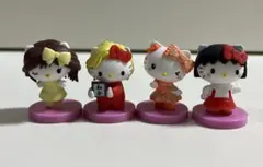 HelloKittyコラボレーション チョコエッグ ハローキティ 4つセット