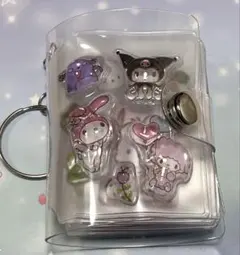 ミニシール帳　完成品　マイメロ　クロミ　ポチャッコ　キティ