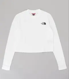 【美品】ノースフェイス ロンT 白 ホワイト