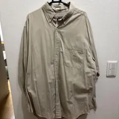 CHAPS RALPH LAUREN ベージュ 長袖シャツ L/G