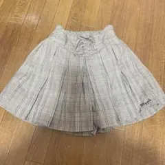 キッズ　スカート　チェック　130㎝　女の子