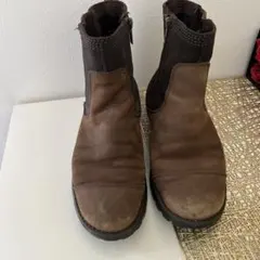 Timberland サイドゴアブーツ ブラウン レディース 24cm