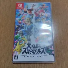 【中古】スマブラSP ソフト本体+外箱 switch用ゲームソフト