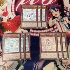 マルチャミー・フワロス　プルリア　ニャルス　各3枚セット