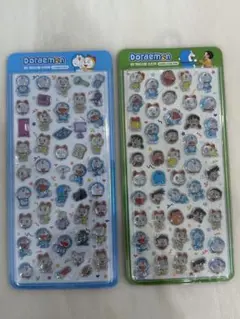 韓国限定ドラえもん3d立体しーる2枚セット