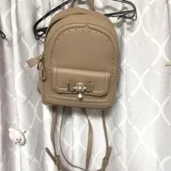 サマンサベガ ピンク ビジューリュック