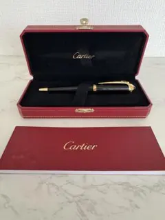 Cartier 黒 万年筆 専用ケース付き Cartier ブラック 万年筆 専用ケース付き - メルカリ