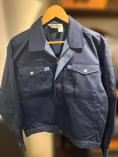 作業服 自重堂 秋冬用 ジャケット Lサイズ・ネービーのサムネイル