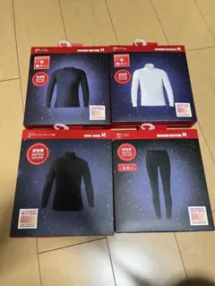 ユニクロ UNIQLO超極暖 HEATTECH (M) 4点セット