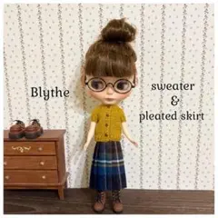 ブライス服　ロンドンコーデ2【マスタード】