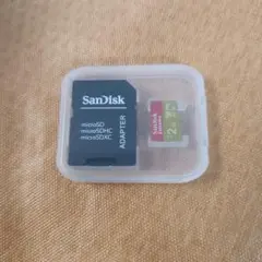 SanDisk Extreme 2TB microSDカード + アダプター