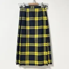 オニールオブダブリン　巻きスカート　イエロー　キルトピン　36
