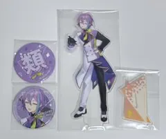 プロセカ　神代類　缶バッジ、アクスタ　一番くじ