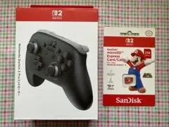 Switch 2 Proコントローラー プロコン SanDisk microSD