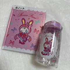 メゾピアノ 1番くじ リボン柄ノートとボトルセット