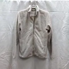 A UNIQLO フリースジャケット Sサイズ　 ベージュ
