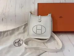 HERMES エルメス エブリンTPM ホワイト インバッグ付き - メルカリ