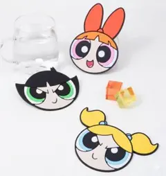 パワーパフガールズ コースター3枚セット