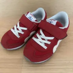 ミキハウス ミズノコラボシューズ 16cm 赤 スニーカー