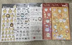 ちいかわ　4サイズステッカー　シール　キラキラシール　ハチワレ　うさぎ