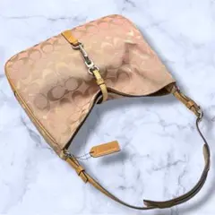 COACH コーチ ハンドバッグ シグネチャー ワンショルダー クリップホーボー