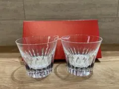 Baccarat クリスタル ロックグラス 2個セット