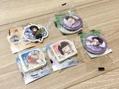 くら寿司×鬼滅の刃 ラバーチャーム&消しゴム&缶バッチ