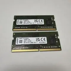 メモリー Kingston CBD32D4S2S1ME-8 PC4-25600 8GBx2 Kingston CBD32D4S2S1ME-8 PC4-25600 8GBx2 - メルカリ