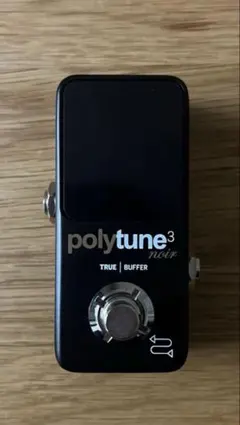 【再値下げ】Electronic Polytune 3 Noir（ブラック） tc electronic POLYTUNE 3 NOIR ※国内正規品 ｜イケベ楽器店