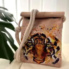 新品 ビッグ タイガー 防水 ショルダーバッグ かっこいい クール トラ 虎