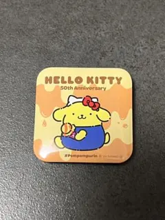 31アイスクリーム　サーティーワン　ハローキティコラボ缶バッチ　ポムポムプリン
