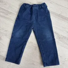 バースデイ　デニム風 ストレッチパンツ 90cm