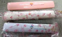 【未使用】ミスド④お箸ケース　３色セット　箸箱　オサムグッズのサムネイル