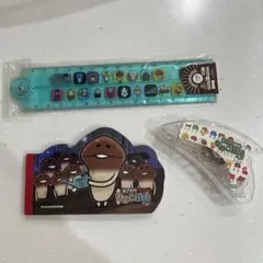 なめこ　文具3点セット