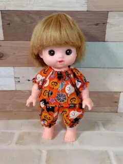 メルちゃん♡ソランちゃん♡パジャマ♡オレンジのオバケとキャンディ