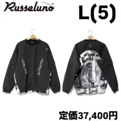 ラッセルノ ゴルフ ドラールチャマスク 2Way P.O ブルゾン ブラック 5