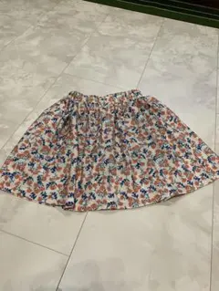 花柄スカート 140サイズ ショートパンツ付き