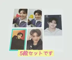 TREASURE ジュンギュ　トレカ5枚セット