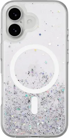 【新品・50%オフ！】iPhone 17 クリアケース キラキラ ラメ