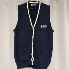 CHAPS RALPH LAUREN ネイビー カーディガン L