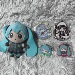 ボカロ　初音ミク　グッズまとめ売り　ラバーキーホルダー　　ぬいぐるみ