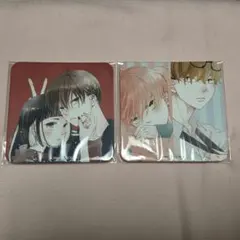 福山リョウコ 歴代メンズ執事喫茶 カフェ コースター 恋に無駄口 セット